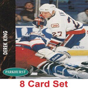 Derek King Hockey Card Collection